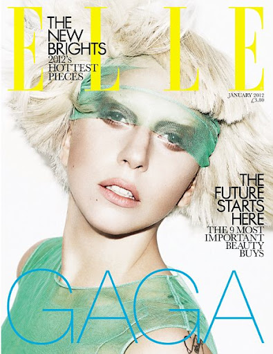 Lady Gaga -- Elle UK - Enero 2012