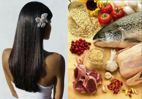 Еда против выпадения волос