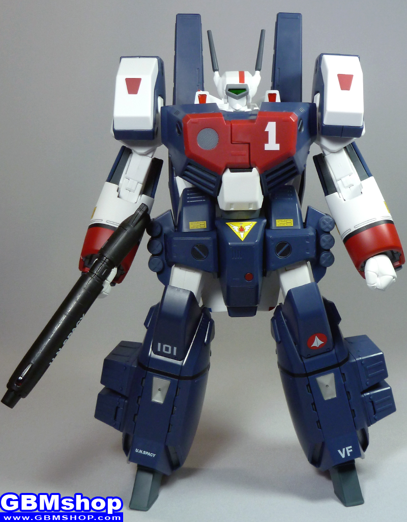 The Super Dimension Fortress Macross VF-1J GBP-1S Ground-combat protector weapon system Armored Valkyrie Hikaru Ichijo Custom Battroid Mode