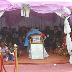 Les obsèques du colonel Mamadou Moustafa Ndala, tué dans une embuscade à Beni (Nord-Kivu).Radio Okapi/ Ph. John Bompengo.