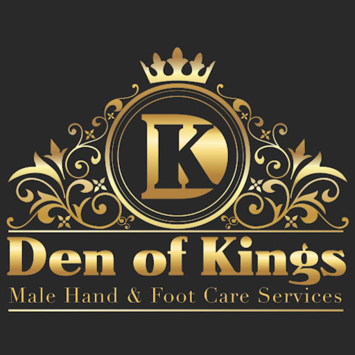 DEN OF KINGS Hand and Foot Care Services For Men logo