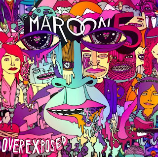 Maroon 5, M5,Khalifa,Overexposed, cd, cover, image, new