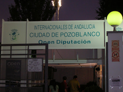 La entrada al Open de Tenis de Pozoblanco en el 2010. Foto: Pozoblanco News, las noticias y la actualidad de Pozoblanco (Córdoba)* www.pozoblanconews.blogspot.com
