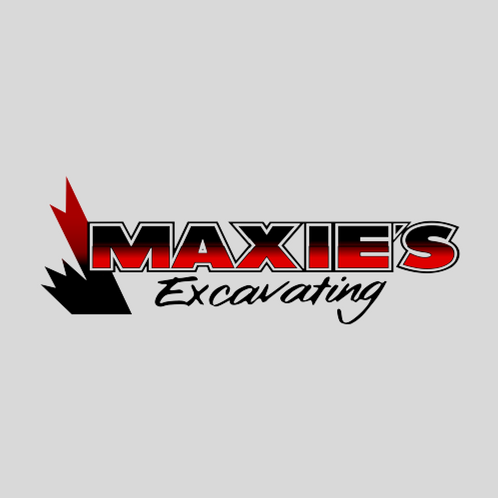 Maxie's Excavating logo