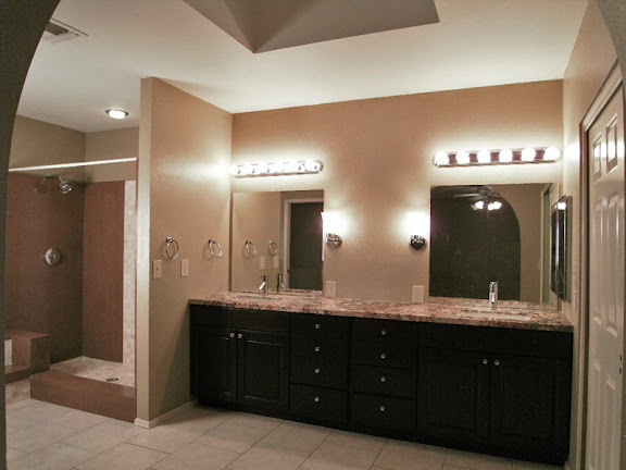 Master bath cabinets, vanities, granite counter tops, linen closet, etc.. (total cost of approx. $23,500) offered by Sun Lakes AZ Realtors
