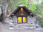 The restroom next to Vernal Falls Bridge.