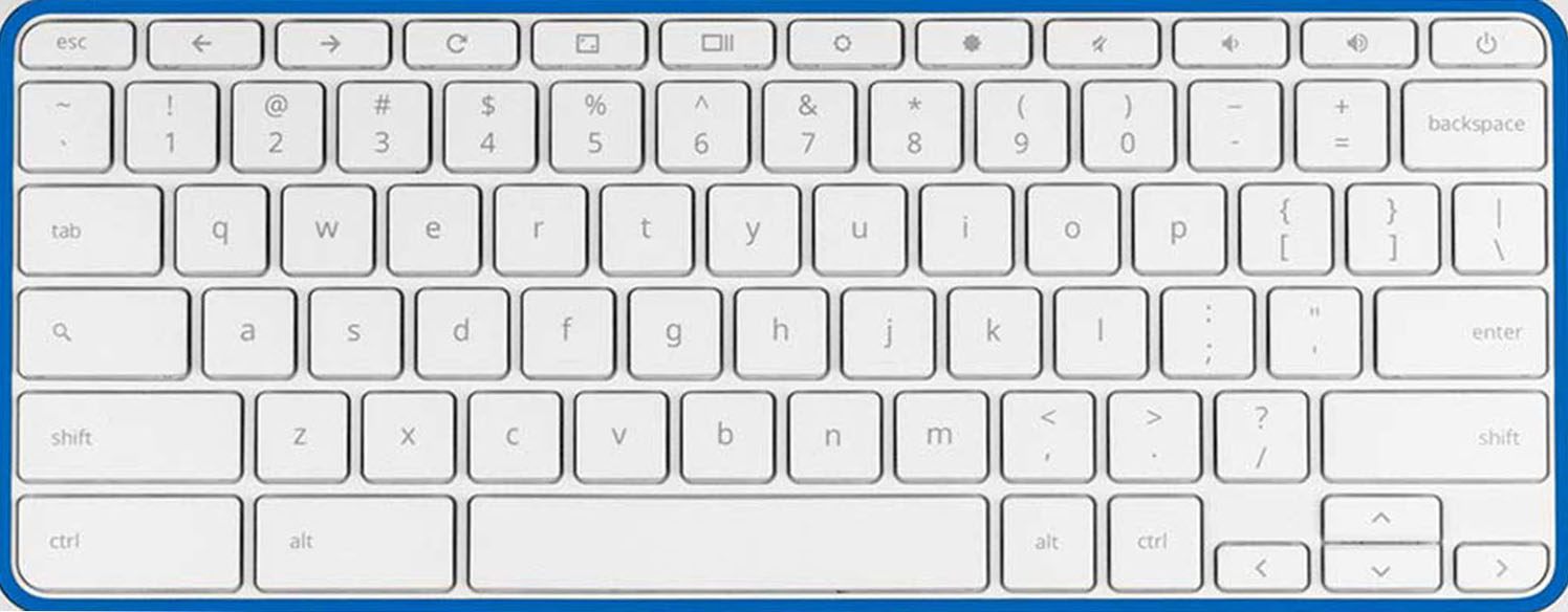 chromebook keyboard layout