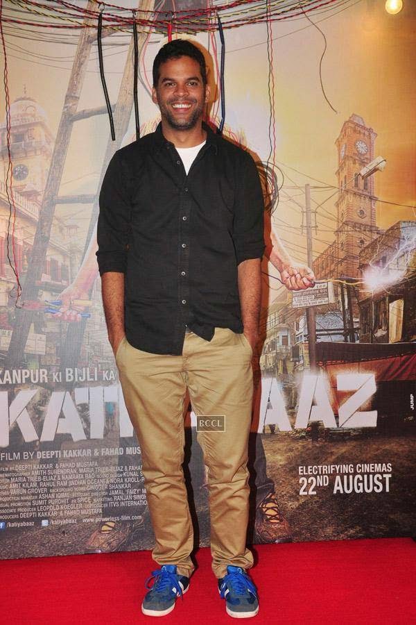 Vikramaditya Motwane during the launch of movie Katiyaabaaz, in Mumbai, on July 22, 2014. (Pic: Viral Bhayani)<br /> 