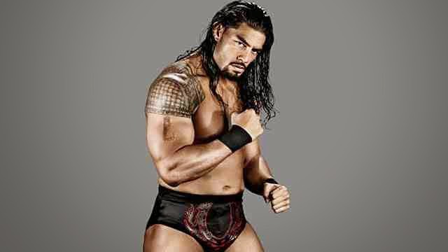 Roman Reigns shirtless and tattoos