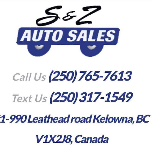 S & Z Auto Sales logo