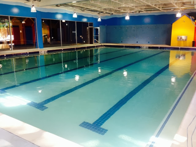 The pool of Pengu Swim School.