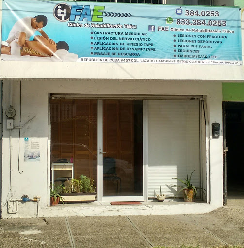 FAE Clinica De Rehabilitacion Fisica, Calle Repúbica de Cuba 407, Lázaro Cárdenas, 89430 Cd Madero, Tamps., México, Clínica de fisioterapia | TAMPS