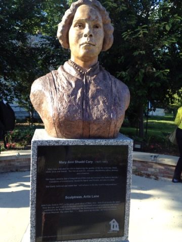 Bronze Bust of Mary Ann Shadd Cary