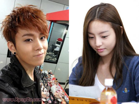 Goo Hara วง KARA กับ Yong Jun Hyung วง B2ST กำลังคบกันอยู่