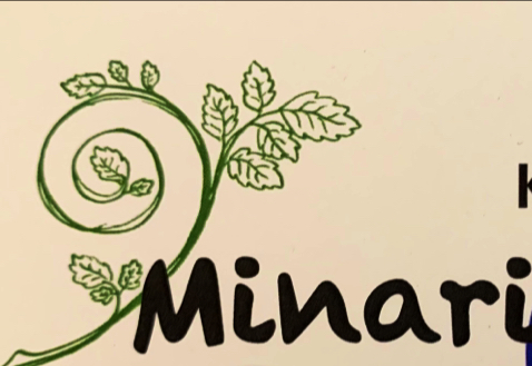 미나리 한식당 minari restaurant logo