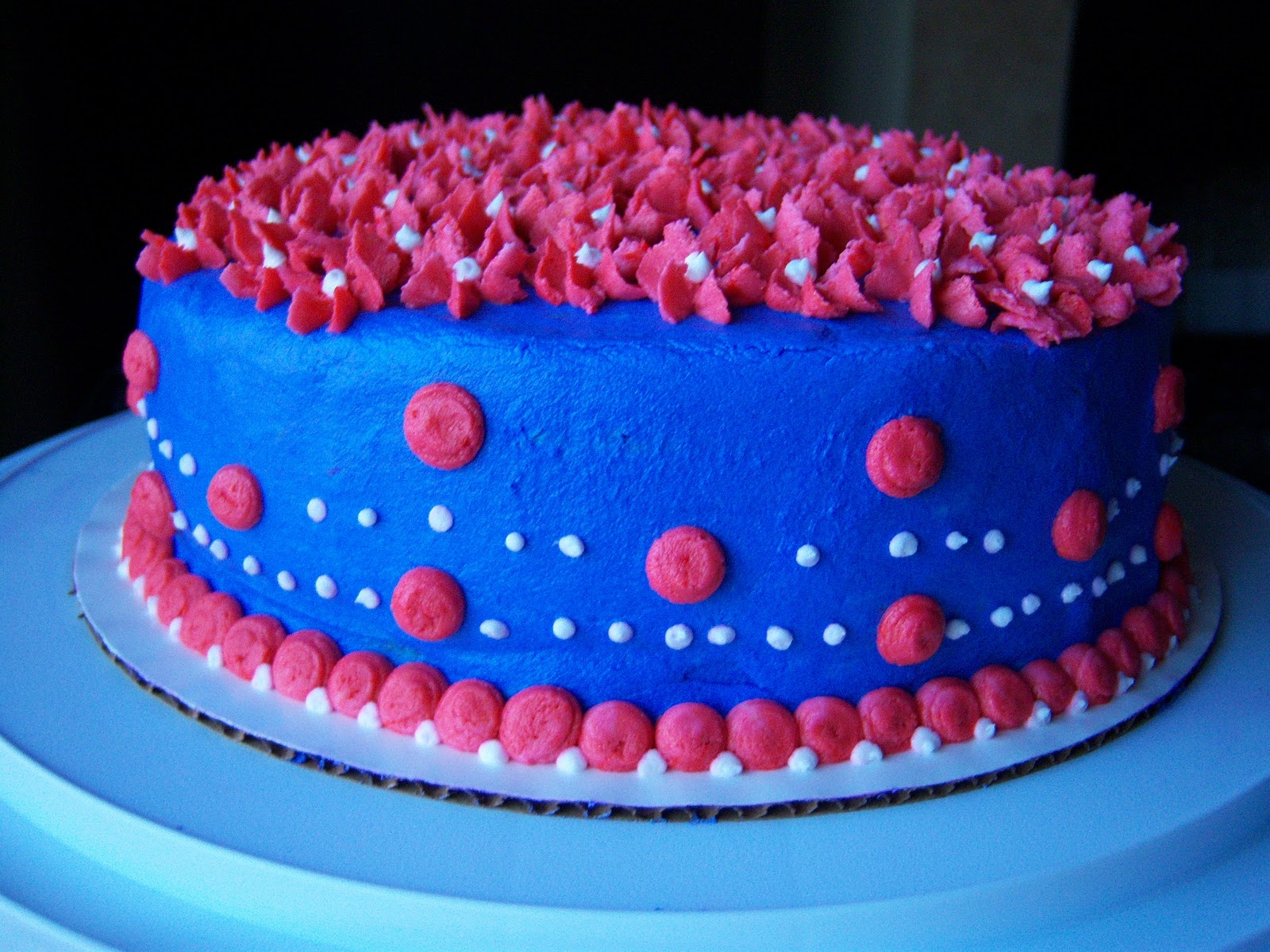 Cake Couture: BIRTHDAY colors cake