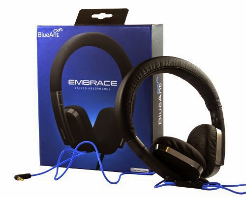  BlueAnt Embrace Stereo Headphones with Apple Remote for Iphone 4, 5 and Ipad