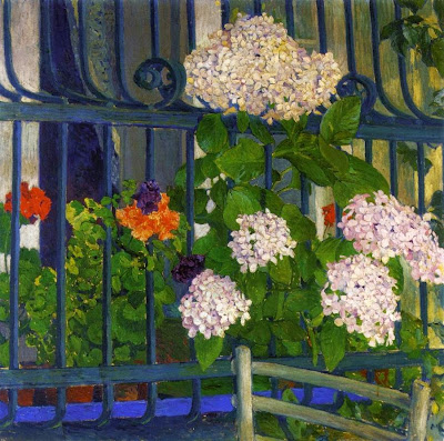 Koloman Moser - Geraniums