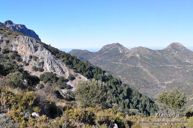 Crestería Sierra del Pinar