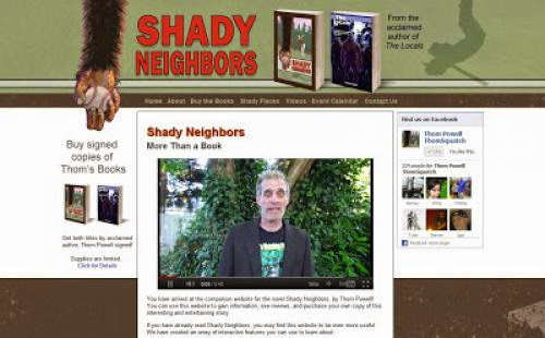 Shady Neighbors The Website