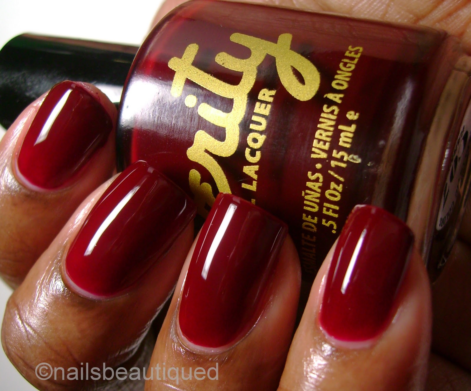 Wine Red Nail Polish - wide 5