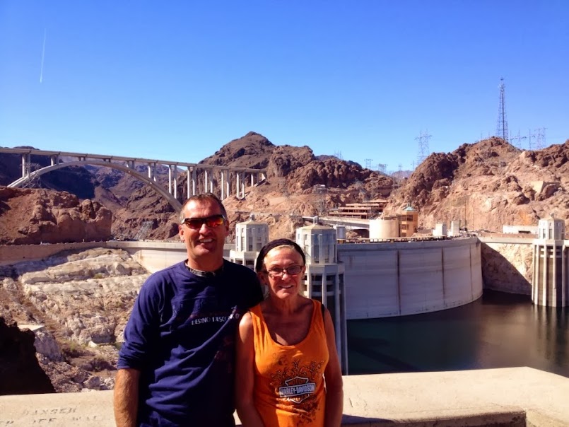 Peterbrownroute66, Route 66 at Hoover dam