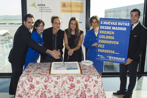 5 nuevas rutas de Ryanair desde el Aeropuerto de Barajas