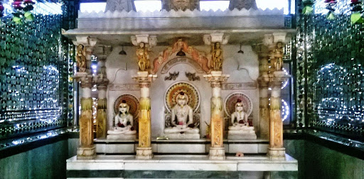 Jain Temple, 57, Main St, Alakhdham Colony, Subhash Nagar, Ujjain, Madhya Pradesh 456010, India, Jain_Temple, state MP