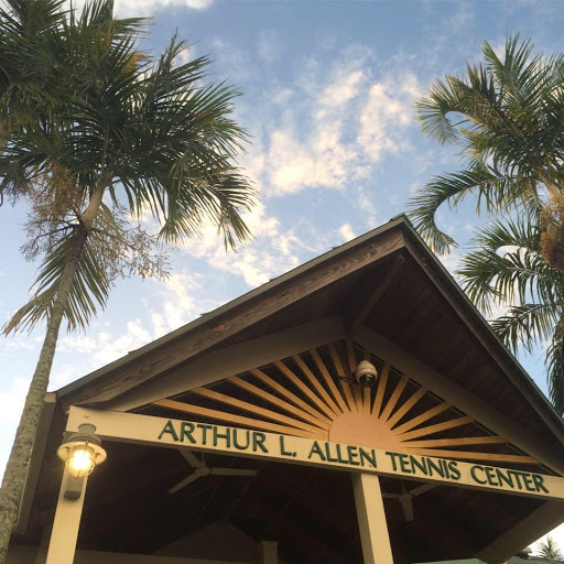 Arthur L. Allen Tennis Center logo