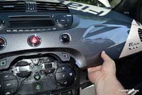 Fiat 500 Abarth dash panel removal