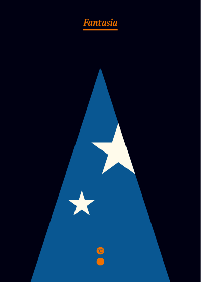 Fantasia cartaz minimalista Fantasia cartaz minimalista