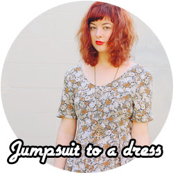 Turn a jumpsuit into a dress