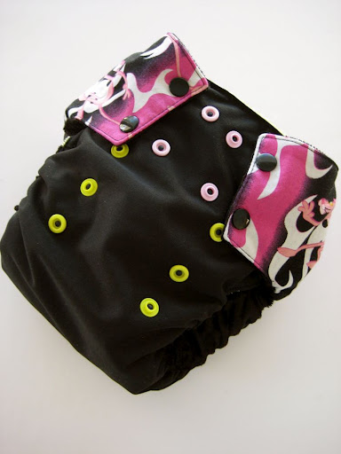 Pink Panther OS diaper