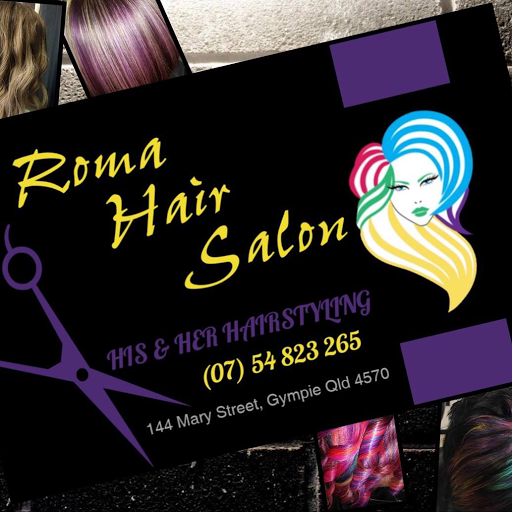 Roma Hair Salon logo