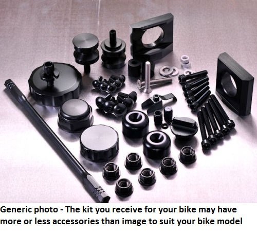 Aluminium Full Monty Accessory Kit Honda CBR600F 01-04 Grey