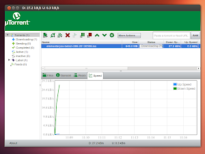 uTorrent su Ubuntu 13.04 uTorrent su Ubuntu 13.04