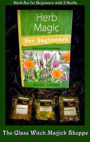 Herb Magick For Beginners By Ellen Dugan And 3 Magick Herbs Ec 15 00