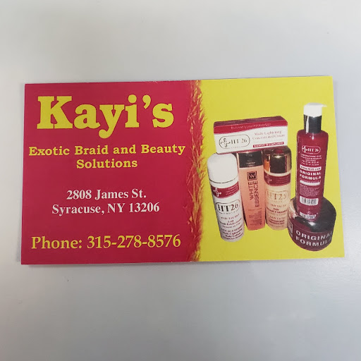 Kayi's Exotic Braid and Beauty Solutions logo