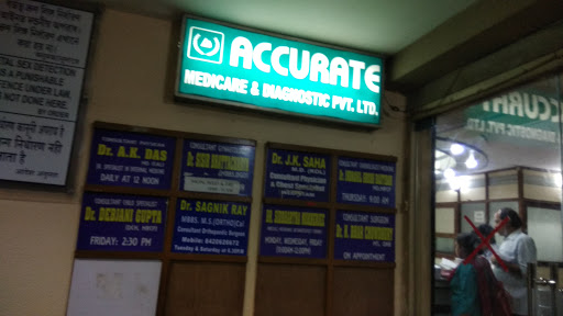 Accurate Diagnostic, 26, Rabindra Bhavan, 1st Floor, B T Road, B T Road, Kolkata, West Bengal 700117, India, Diagnostic_Centre, state WB