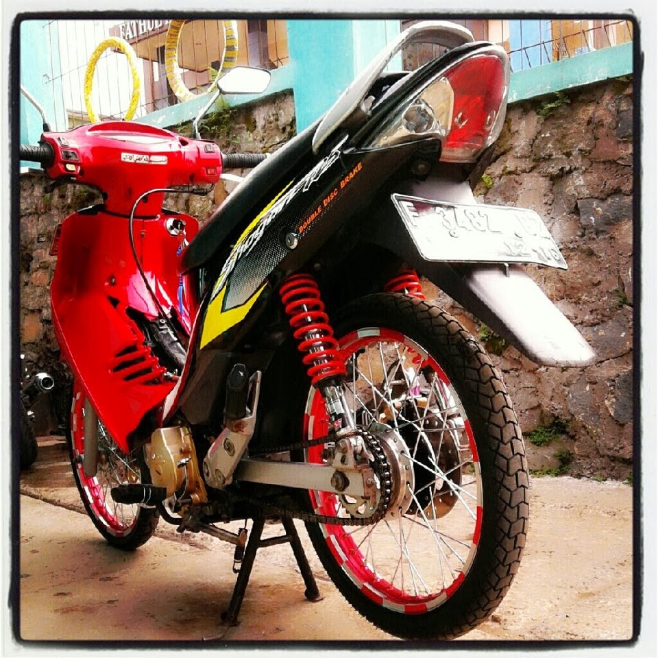 Modifikasi Suzuki Shogun Sp