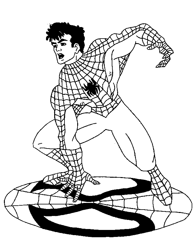 dessin a colorier spiderman gratuit dessin colorier spiderman gratuit