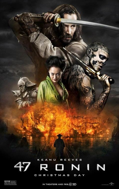 Poster Of 47 Ronin (2013) Full Movie Hindi Dubbed Free Download Watch Online At Alldownloads4u.Com