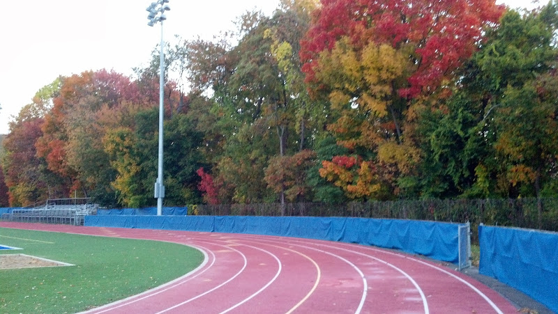 Fall Foliage at the High School Track