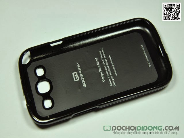 Ốp lưng Samsung Galaxy S3 I9300 Mercury dẻo kim tuyến 