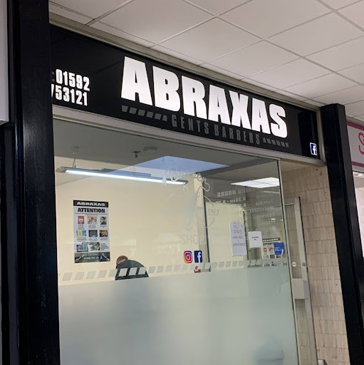 ABRAXAS GENTS BARBERS logo