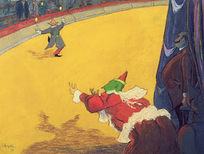 Louis Anquetin - A Circus Scene , 1887