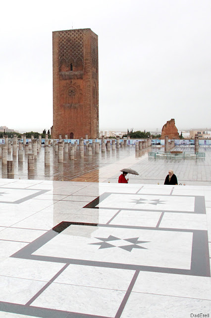 Mosquée Hassan, Rabat, Maroc.