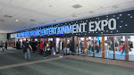 The very wide entrance to E3 - better have your badge!