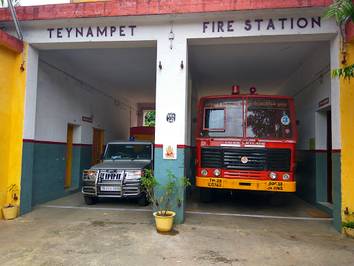 Teynampet Fire Station, Anna Salai, Chokkalingam Nagar, Teynampet, Chennai, Tamil Nadu 600086, India, Fire_Station, state TN