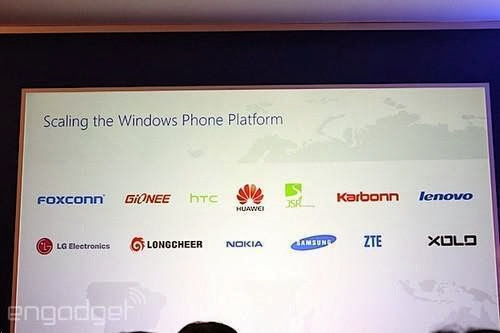 包含LG和聯想 微軟公佈新WP硬件合作夥伴 